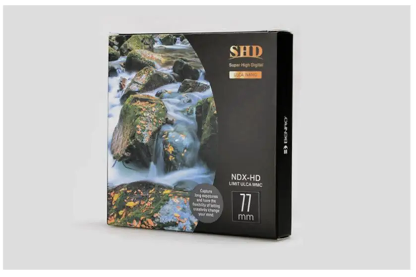 Benro 67 72 77 82mm SHD NDX-HD Variable ND2-500 1-9 STOPS ND Adjustable Filter