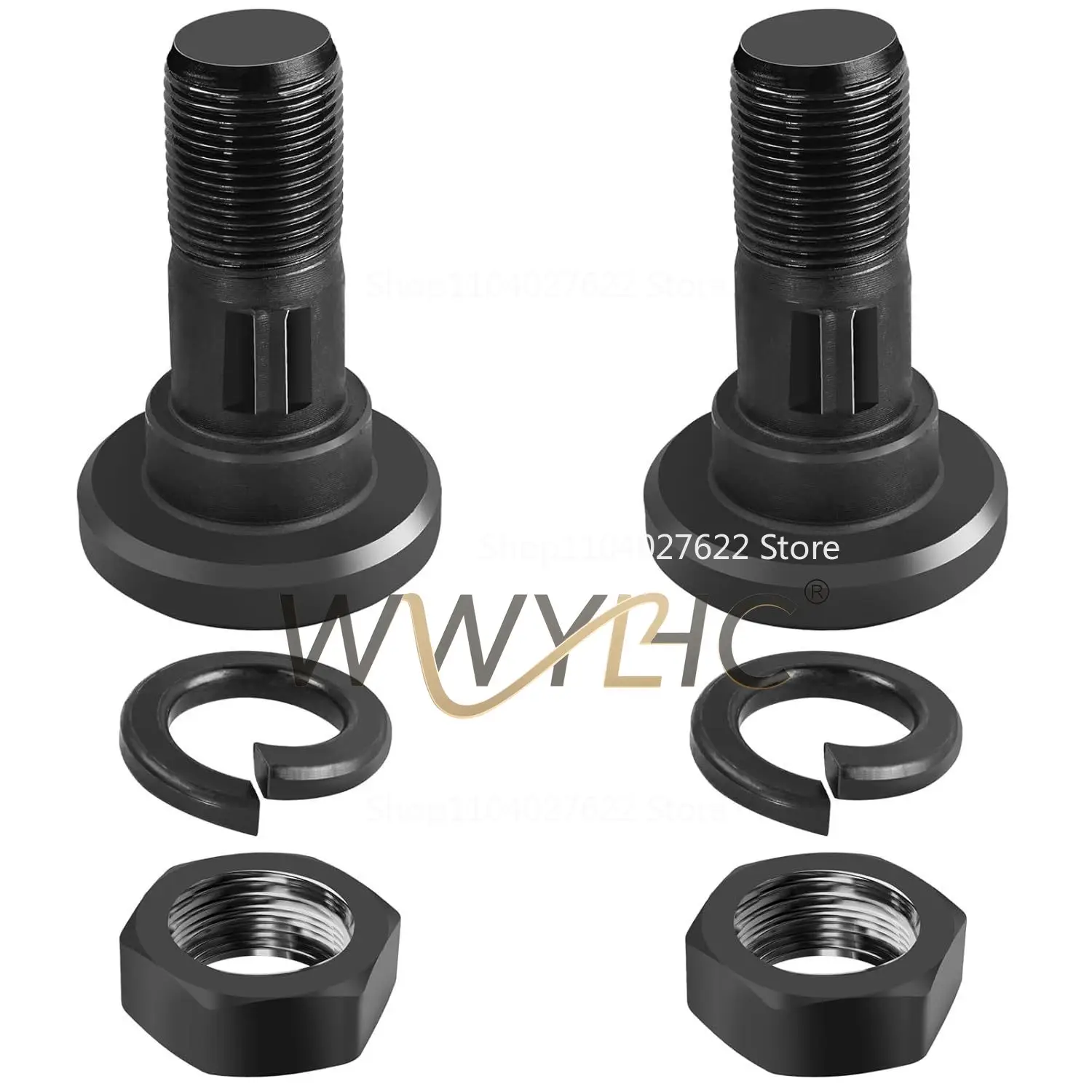 

Pack of 2 63607 Rotary Cutting Blade Bolt Kit Compatible with 802-263C 802-277C 252BH