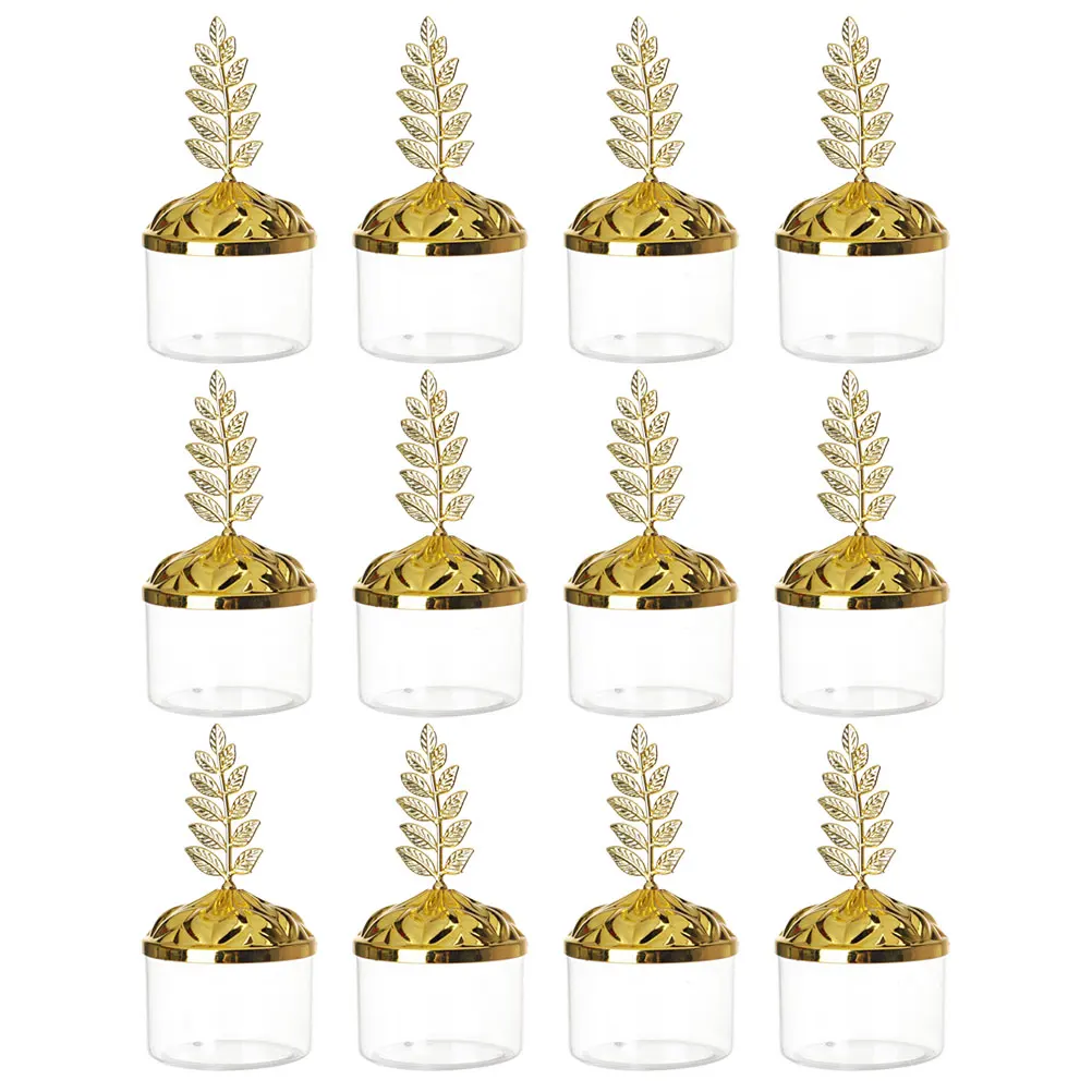 

12 Pcs Candy Box Small Boxes Holders Gift Wedding for Packaging Staff