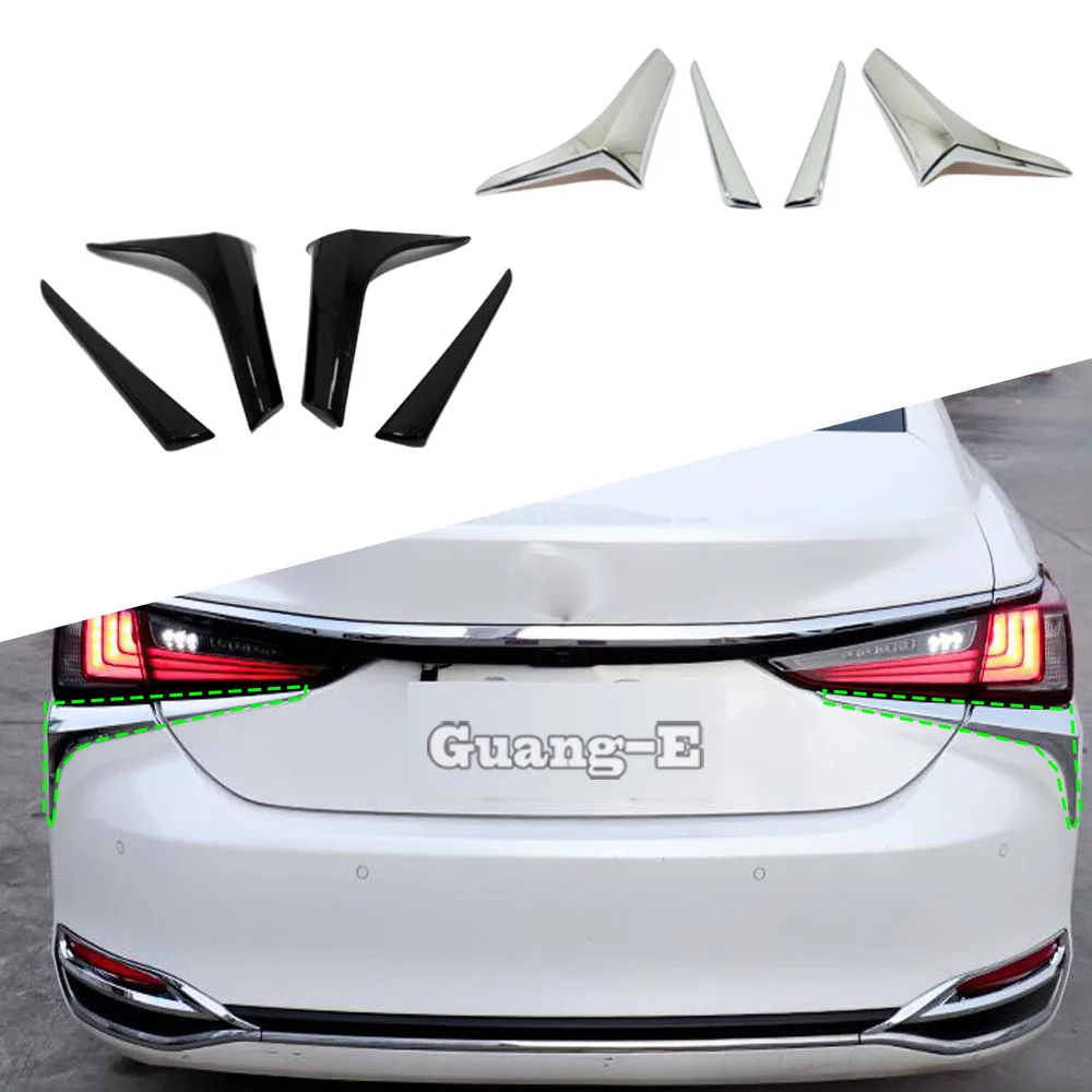 

Накладка на заднюю фару автомобиля, накладка на заднюю фару для Lexus ES ES200, ES250, ES300h, ES350, 2018, 2019, 2020, 2021, 2022, внешние аксессуары