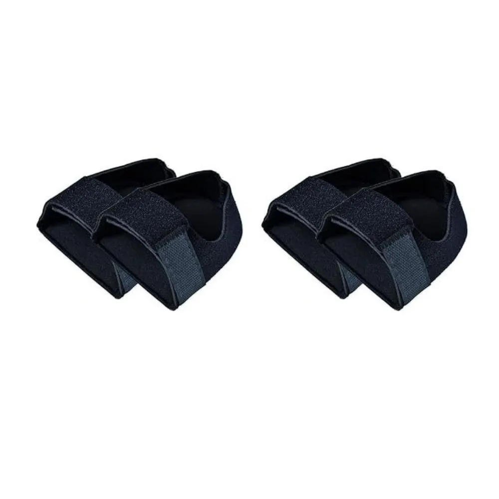 

2 пары амортизирующих защитных чехлов для пятки, моющиеся многоразовые амортизаторы для пятки, чехол для пятки, силикагель, подушечки для свода стопы, мужские/женские