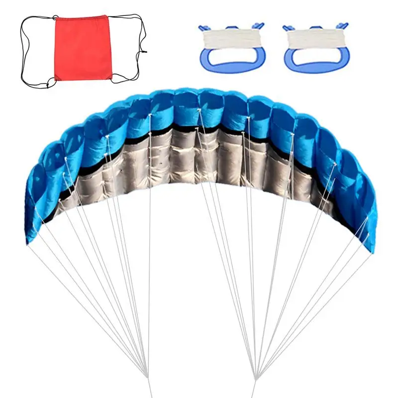 

Parafoil Kite For Adults 2.5m Flying Surfing Beach Kite Outdoor Sports Fun Foldable Parachute Large Kitesurfing Training Kites