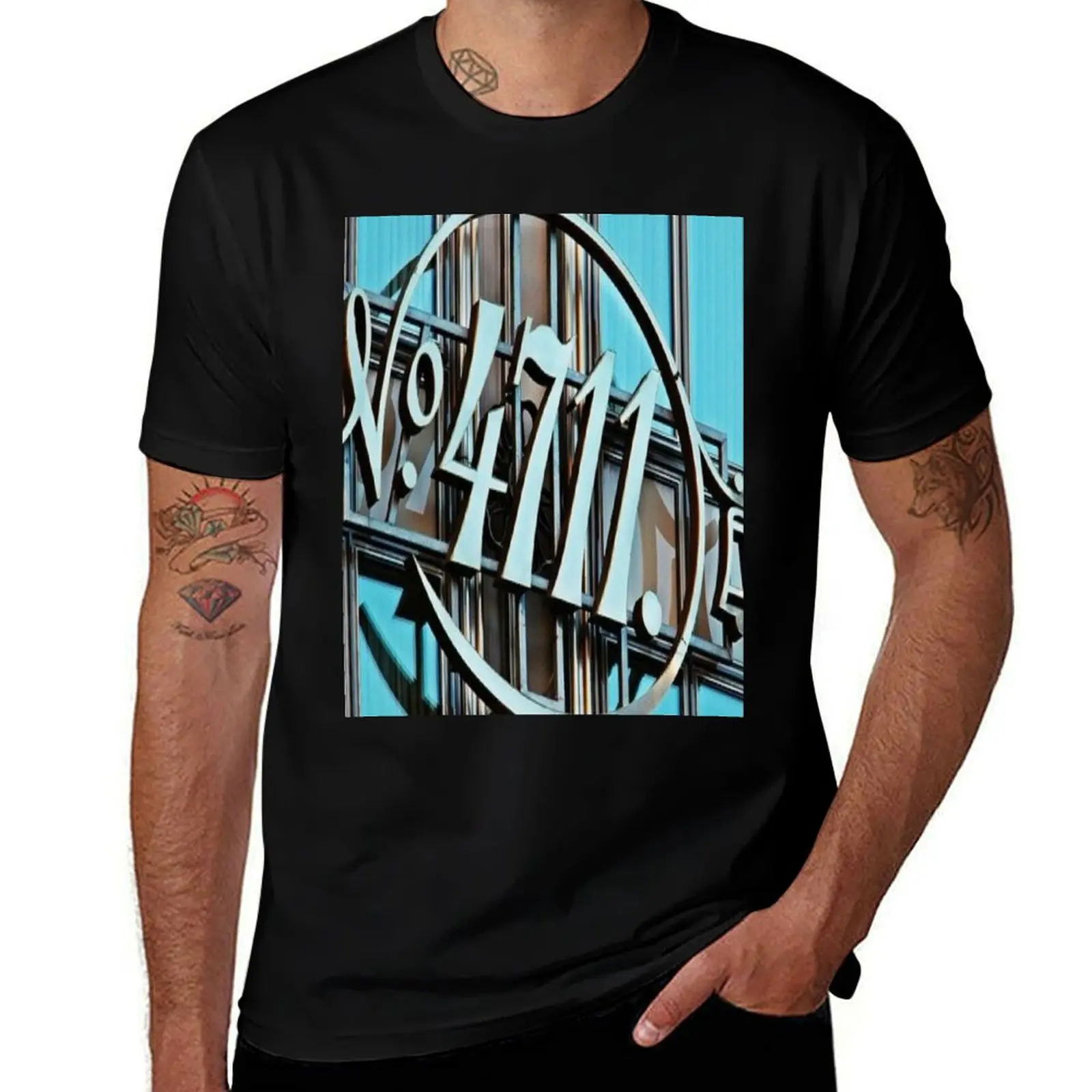 

Gate No.4711 T-Shirt clothes Personalized t-shirt summer tops men clothes