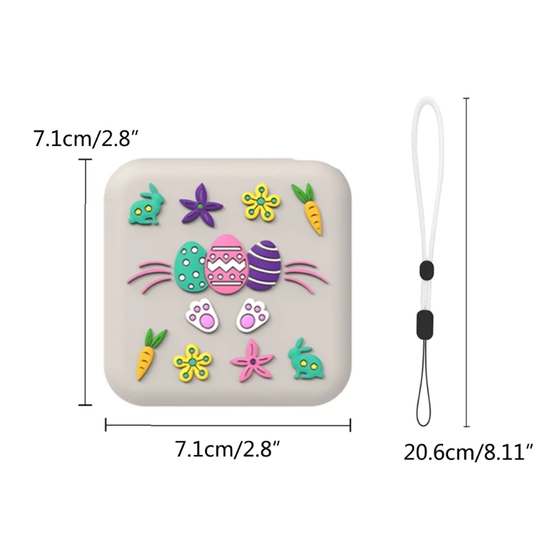 غطاء حماية مقاوم للبقع، غطاء مقاوم للماء لجهاز Yoto Mini Player K1KF