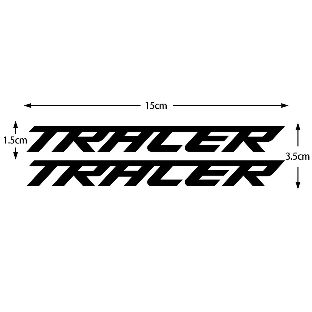 2PCS Tracer Motorcycle Stickers, Waterproof Vinyl Decals for Signal Light Headlight Fuel Tanks Decor