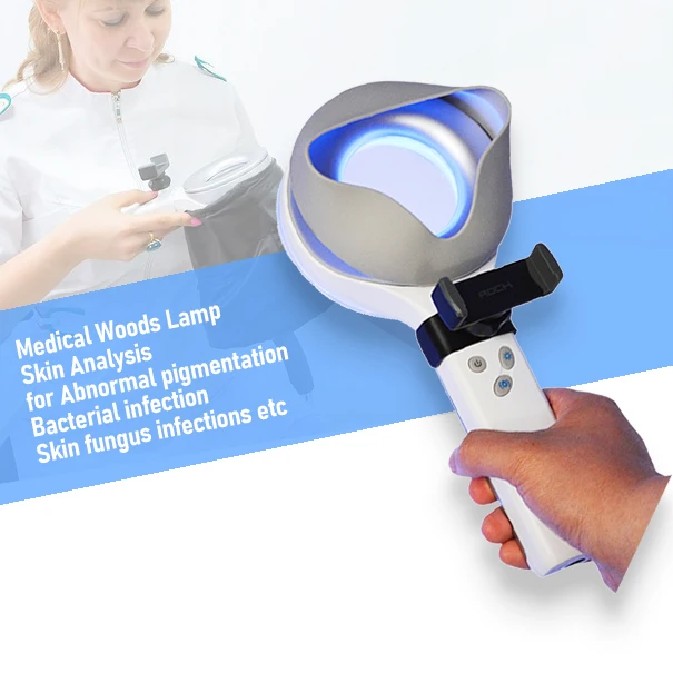 Clinical Dermoscopy Wood's Lamp Skin Analysis Woods Lamp Dermoscope Dermascope