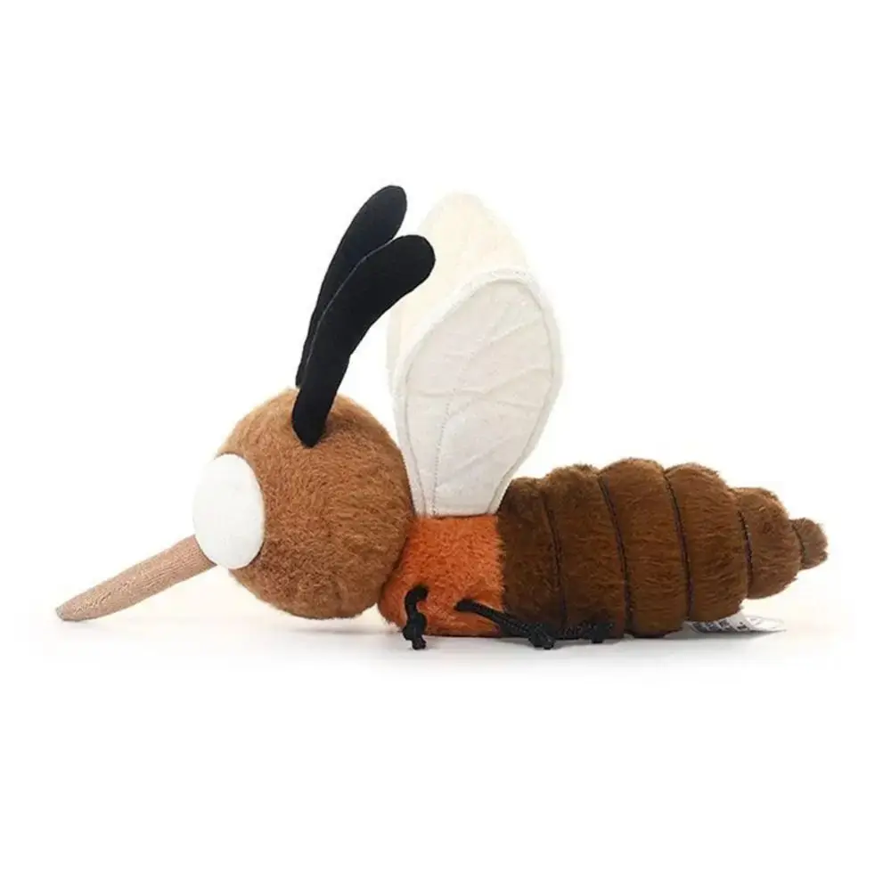 Stuffed Animal Mosquito Plushie Funny Insect Home Decoration Mosquito Insect Cartoon 25CM Stuffed Mosquito Halloween Gift