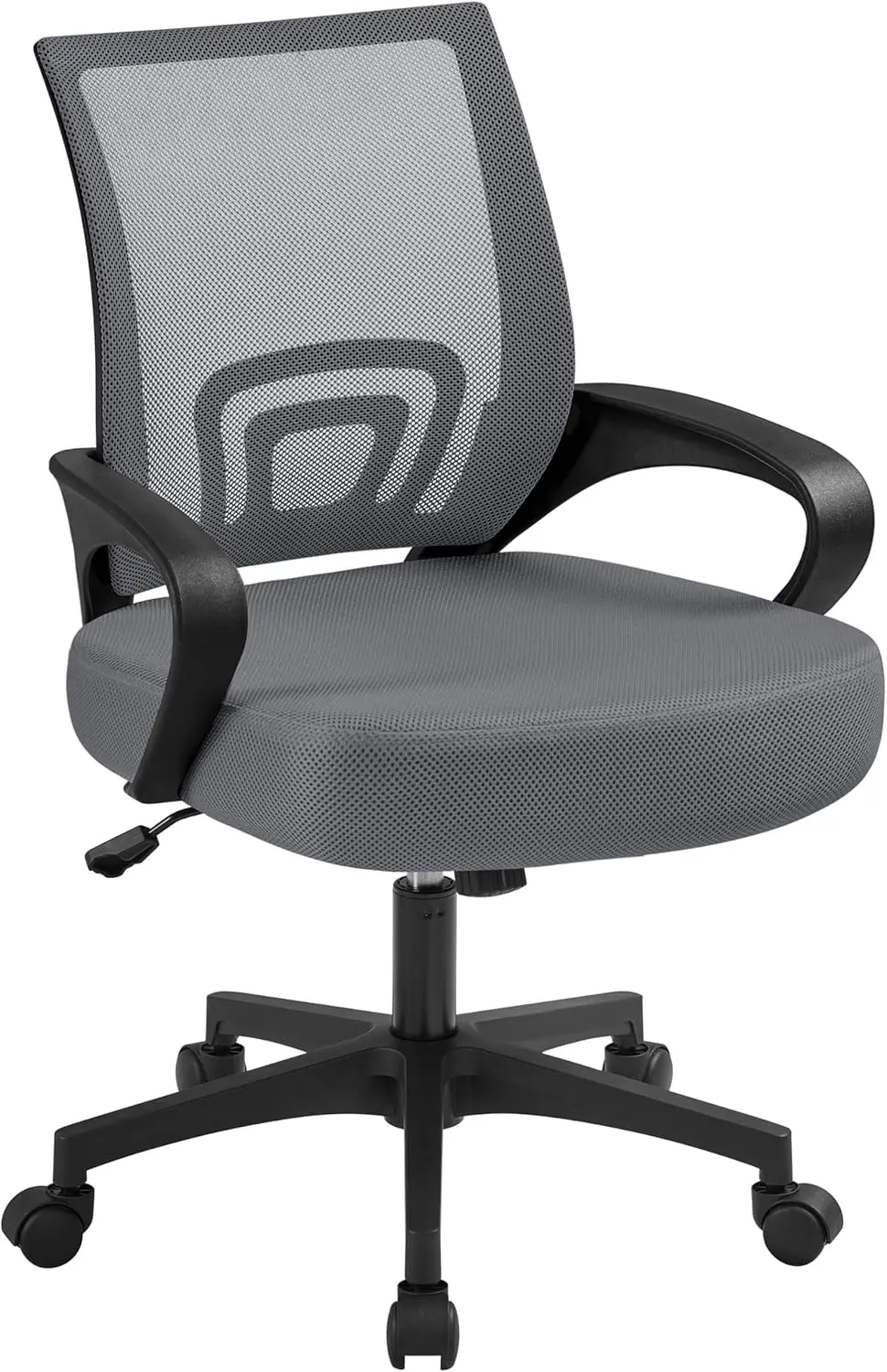 

Office chair with back, administrative tasks, rotating and rolling games, lumbar support, modern office computer chair