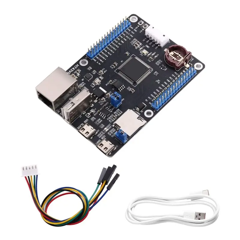 

Плата разработки STM32H743VIT6, основная плата, малогабаритная системная плата, превосходящая по производительности Ethernet-сети STM32F407 - 【A74Z】