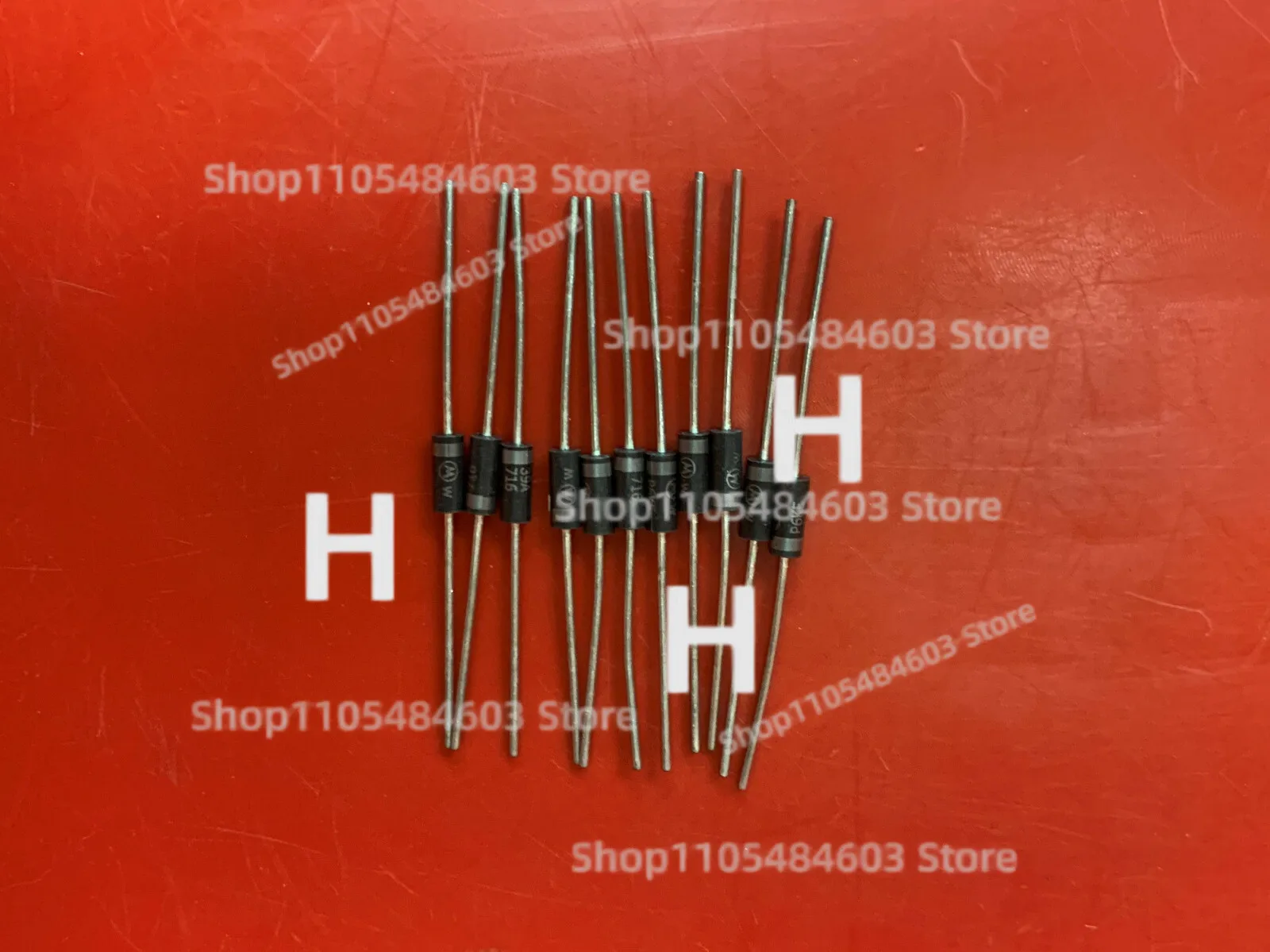 10x P6KE39A FOR MOTOROLA TVS DIODE 33.3VWM 53.9VC AXIAL