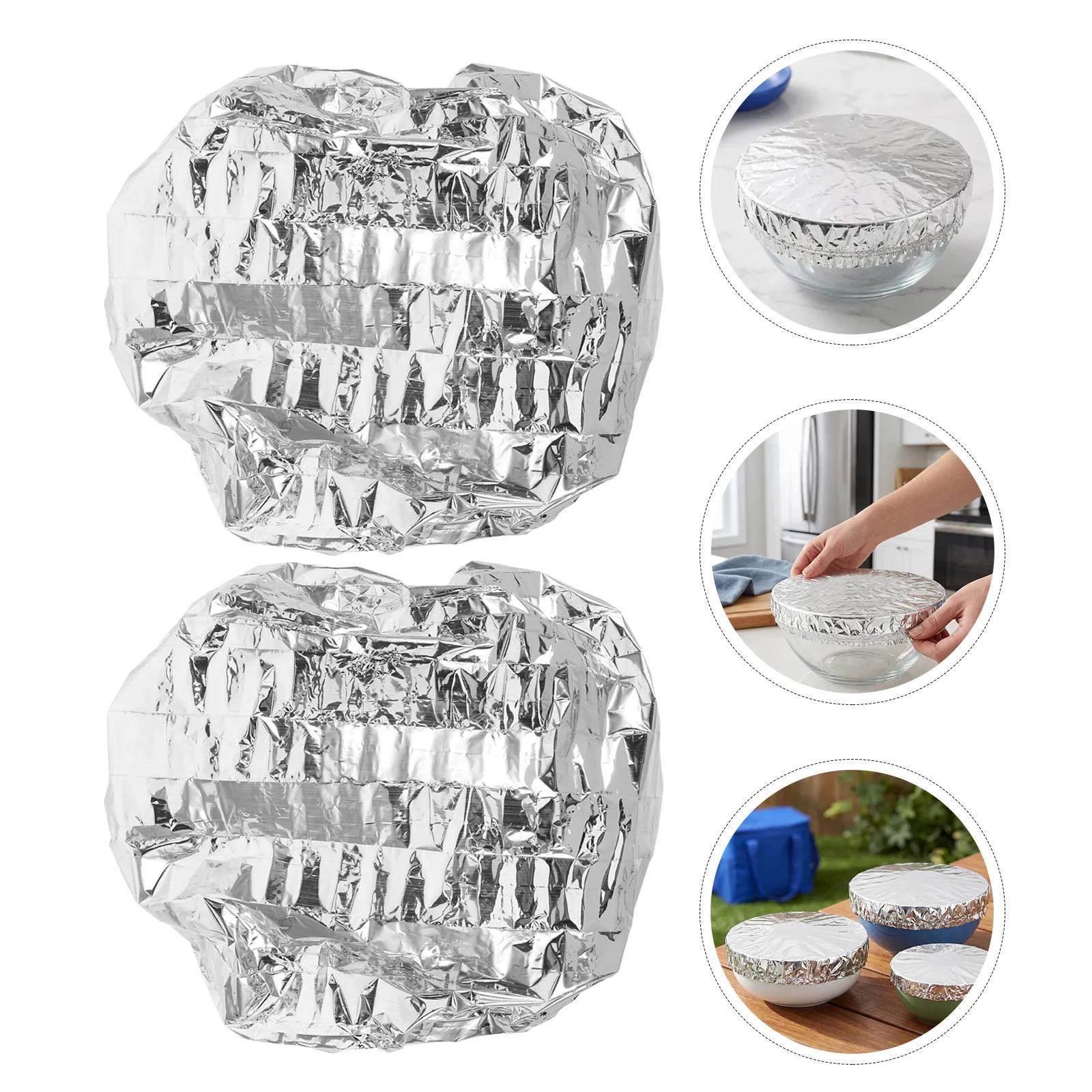 30pcs Aluminum Foil Food Cover - Food Storage To Keep Warm review and price