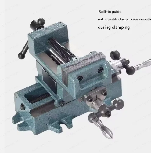 NEW  Q97 Heavy Duty Precision Cross Nozzle Vise Drilling Variable Milling Machine Bidirectional Mobile Vise 3/4 - view 5