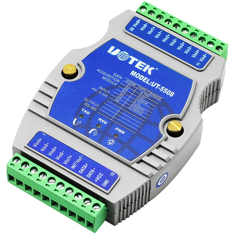 UOTEK UT-5508 8 Modul I/O Input Analog