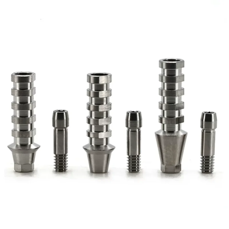 10pcs Dental Third Party Accessories Are for OSSTEM Suitable for Temporary Screw Implant Replacements with Finished oss