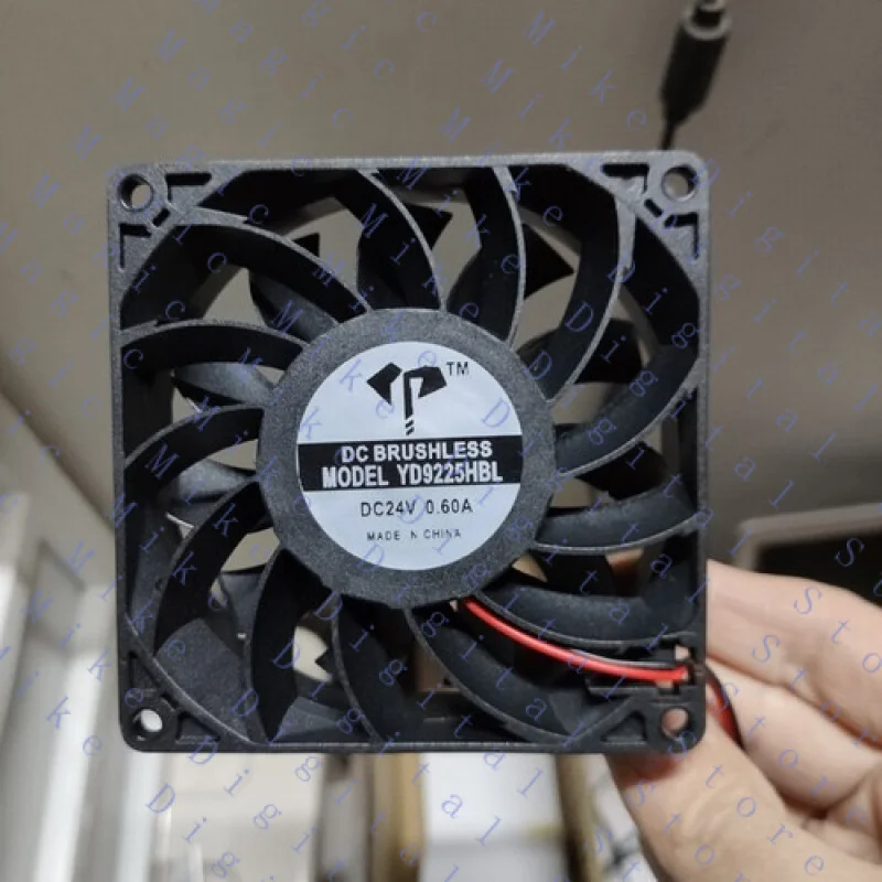 

UU YD9225HBL 12 В 0,6 А 3800 об/мин 9225 2-контактный вентилятор охлаждения для сварочного аппарата с двойным шариком