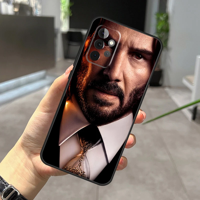 John Wick Phone Case For Samsung Galaxy A14 A34 A54 A12 A32 A42 A52 A13 A23 A33 A53 A73 A52S A71 A51