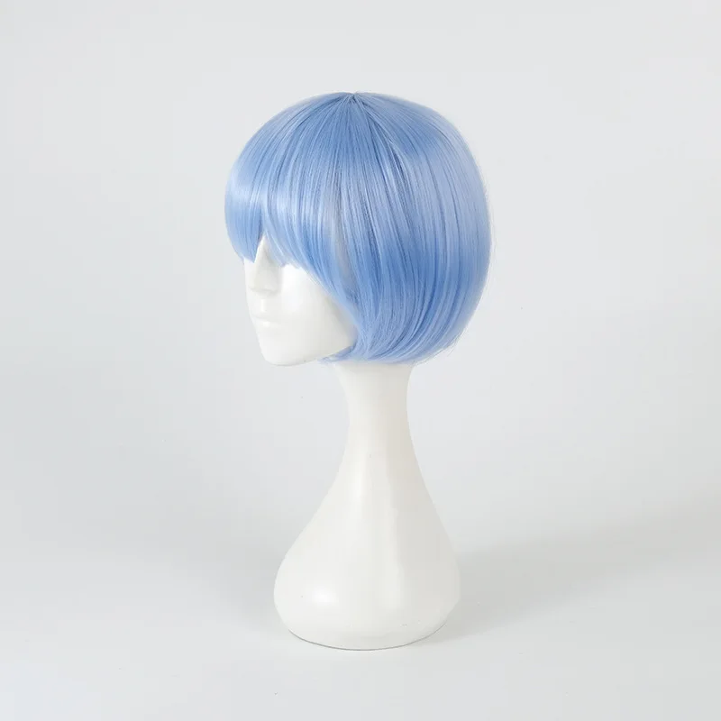 Vida em outro mundo começando de zero - Peruca Rem e Ram - Peruca Cosplay