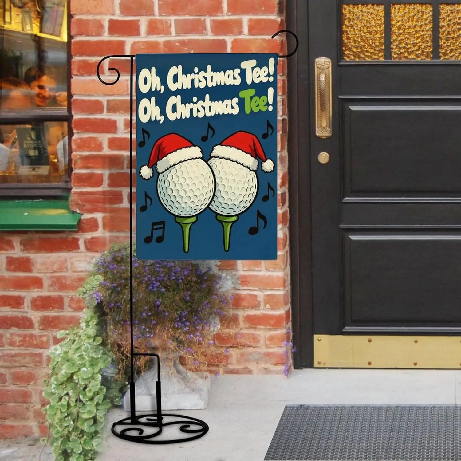 Oh Christmas Tee Golf - Funny Golf Balls with Santa Hats 12