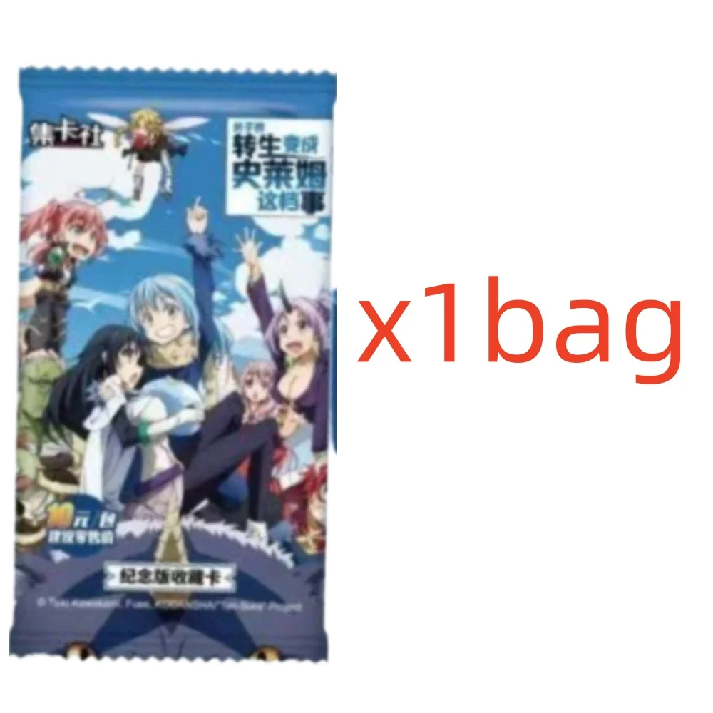 Card.Fun Die keer werd ik gereïncarneerd als een slijm Limited Edition verzamelkaarten Anime-randapparatuur Vakantiegeschenken