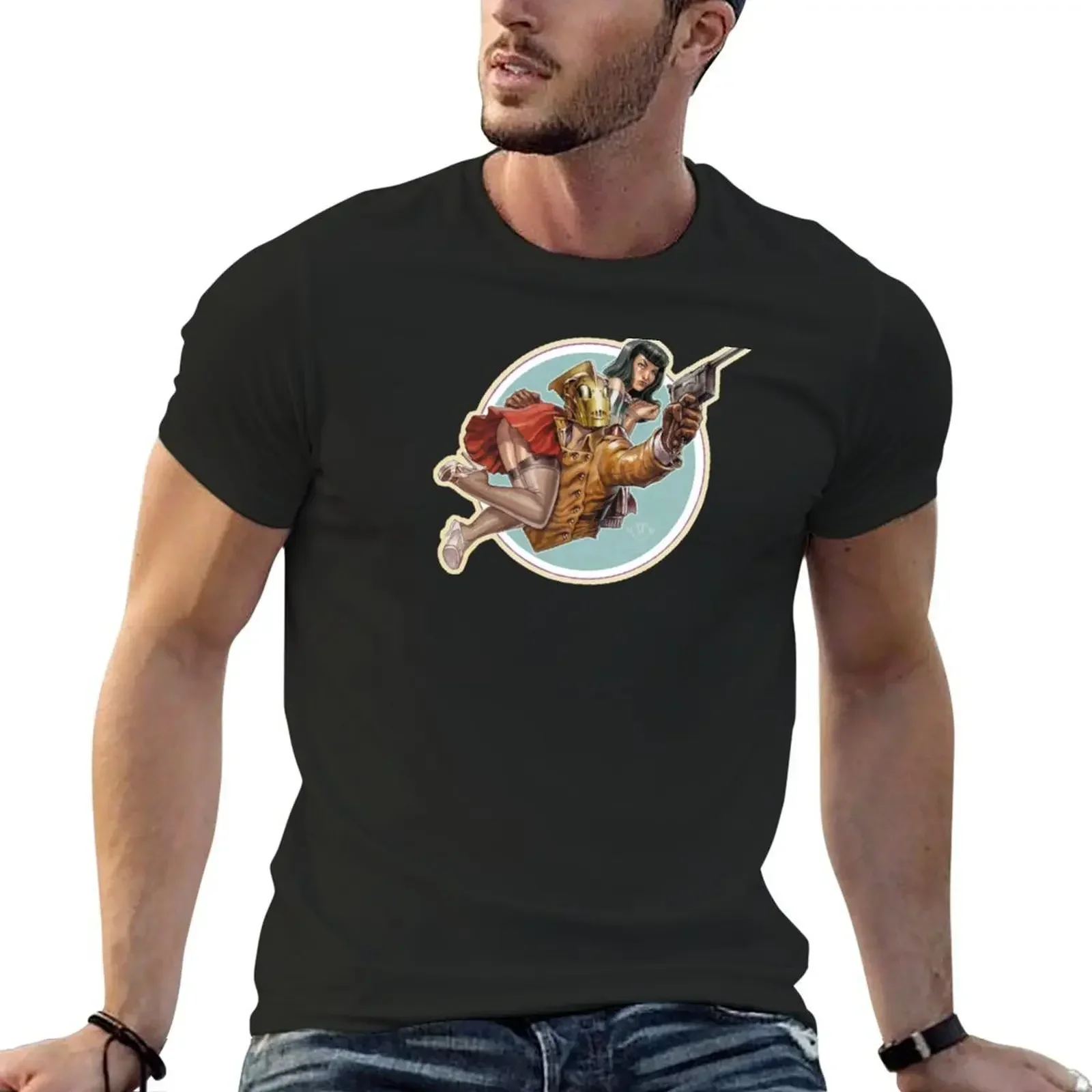 

Finhead and Bettie T-Shirt vintage anime shirt custom shirt mens workout shirts