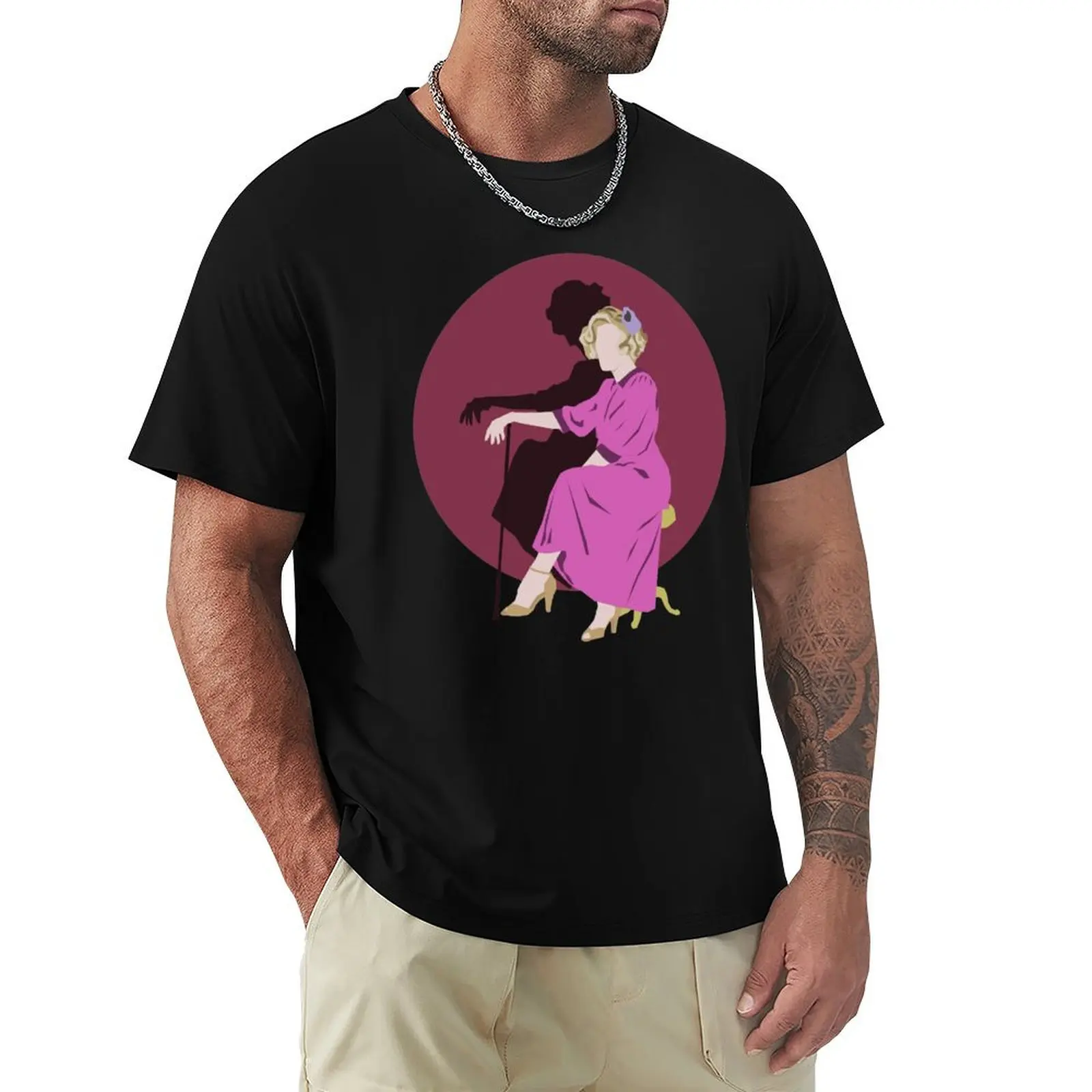 Camiseta Elsa Mars para uso diario, básica de manga corta