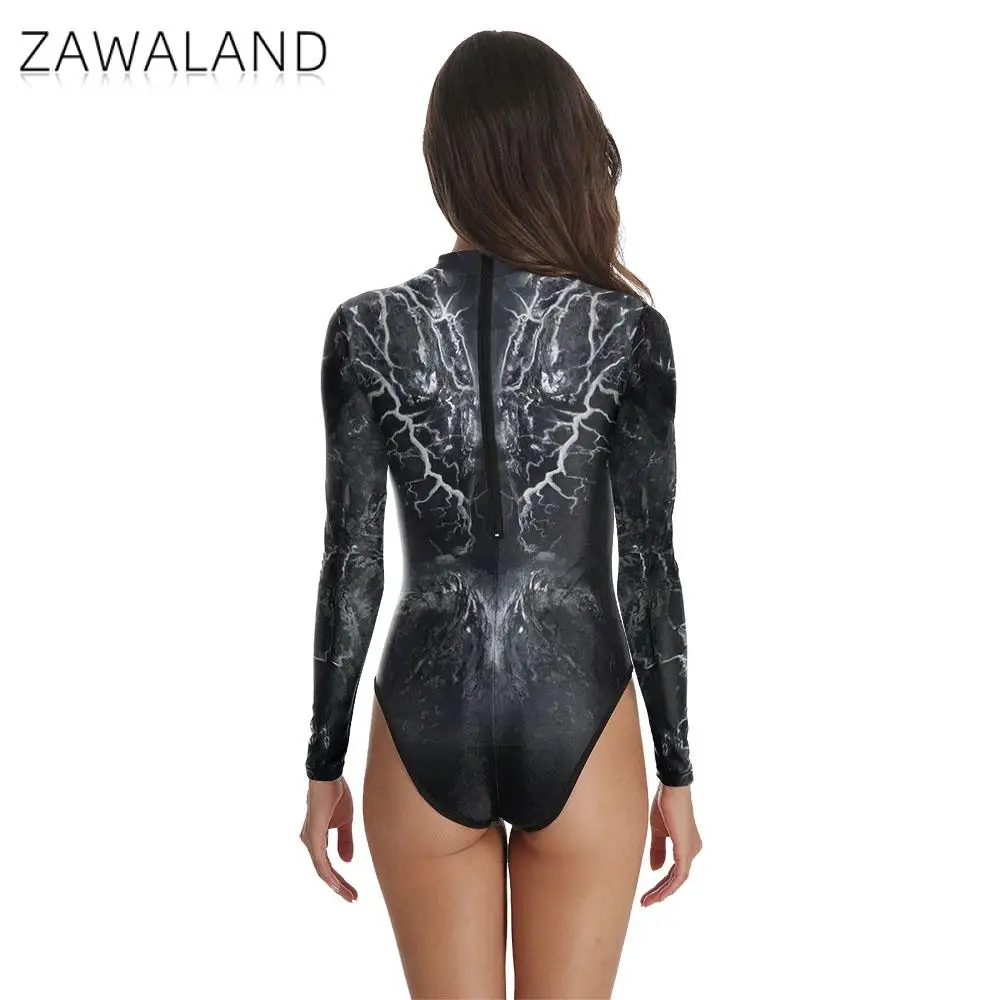 Zaw aland Erwachsenen Overall Superheld schwarz Kostüm Geist Kostüm Stram pler 3D-Druck Cosplay Kostüm Halloween Party Zentai Bodysuit