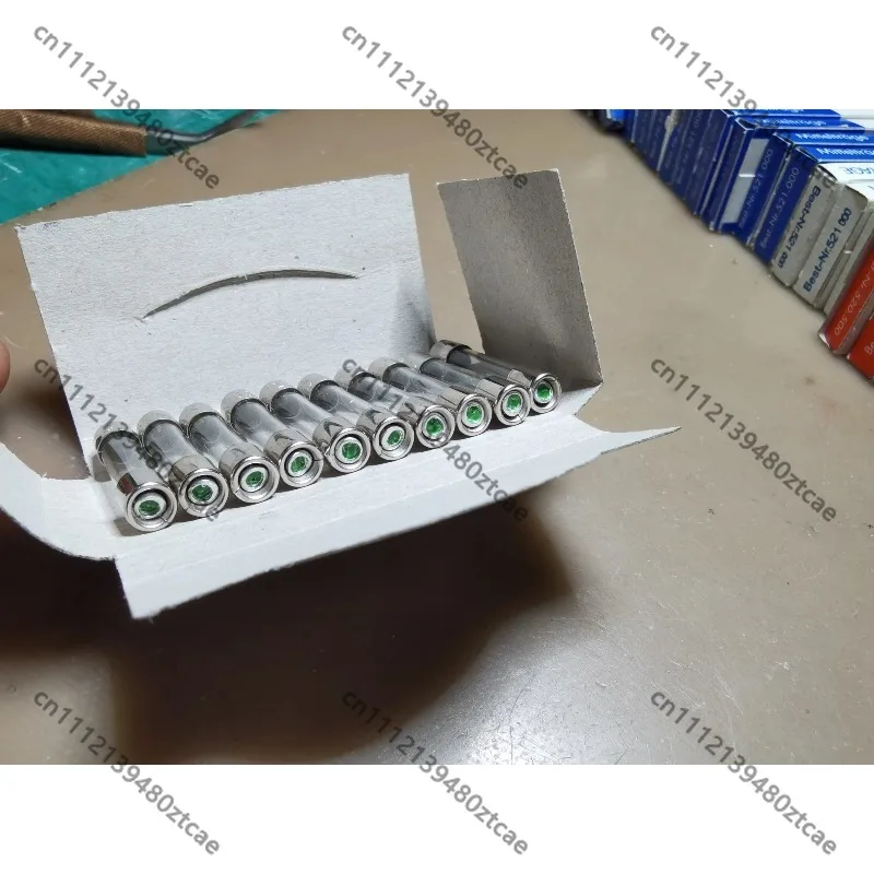 630mA M-type Medium Slow Fuse 5×25mm Green Marker Tube Fuse Overcurrent Protection Component For Hifi Amplifier Circuit