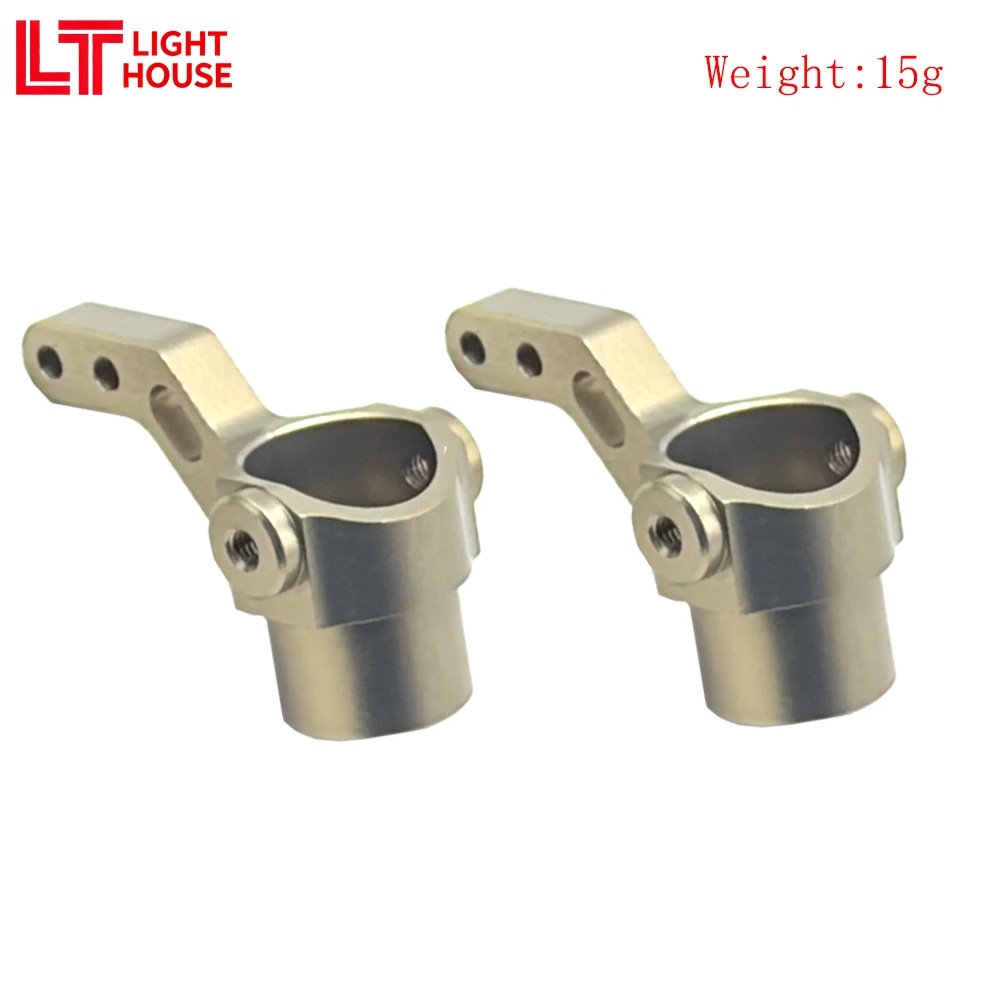 CASA LUZ 7075 Articulações de direção dianteira de oxidação dura de alumínio para Cen Racing 1/8 RC Car Upgrades Parts 2 unidades / conjunto