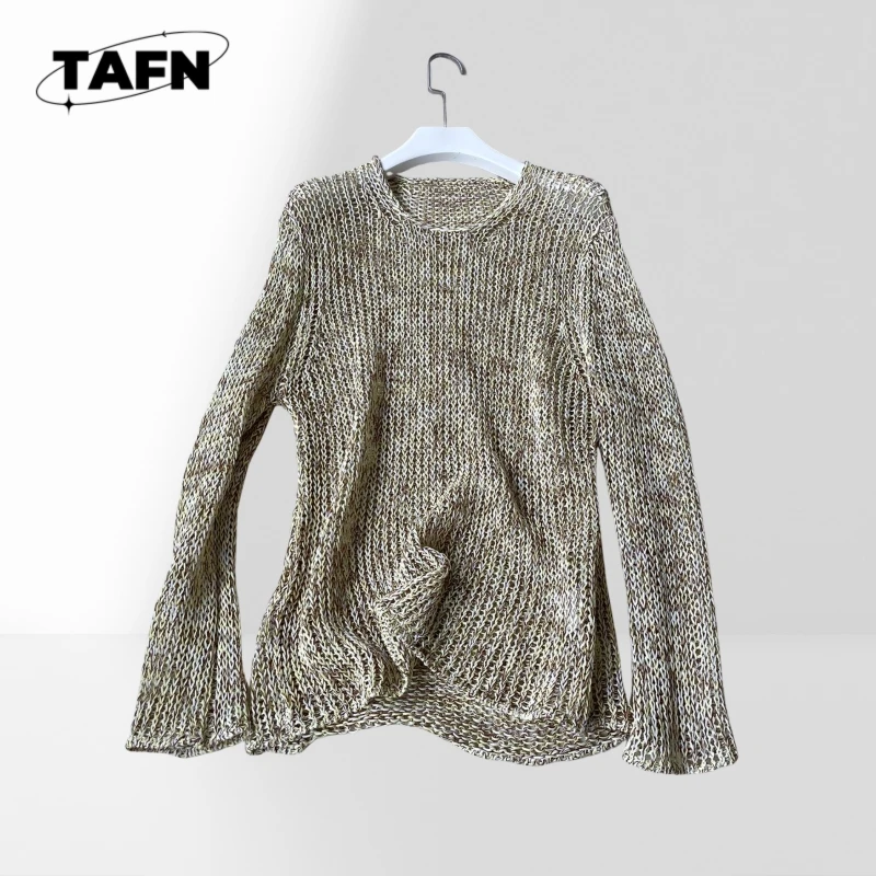 

25 New Korean Style High-Grade Cashmere Warm Leisure Real Velvet Sweater Beautiful Classic Trendy Comfortable and CleanA25071