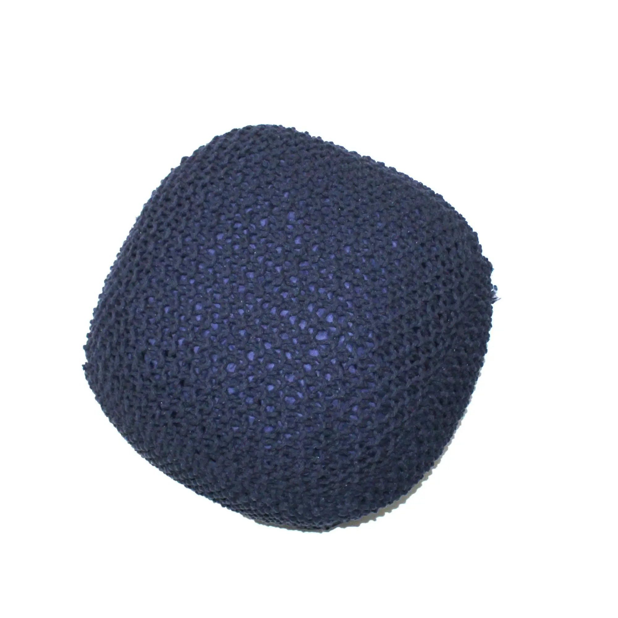 

SEMI-Rounded Pouf - Cable Knitted - Handmade - Perfect Seating for Children and Adults - Footrest for Living Room or Bedroom - 1