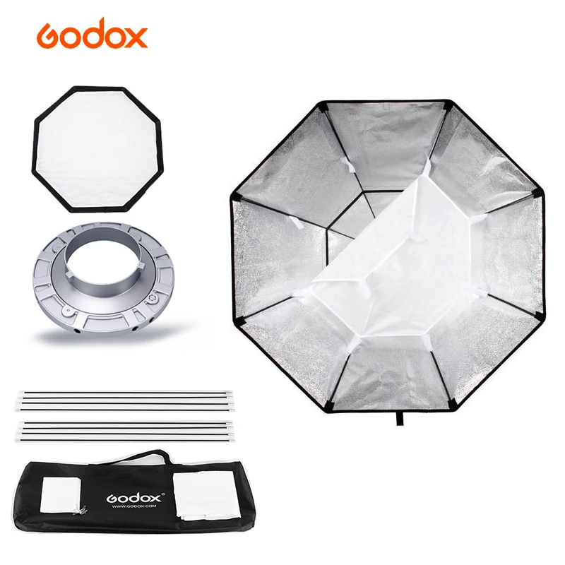 Godox Octagon Softbox 95Cm 37 "Met Bowens Mount Voor Fotografie Studio Strobe Flash Light