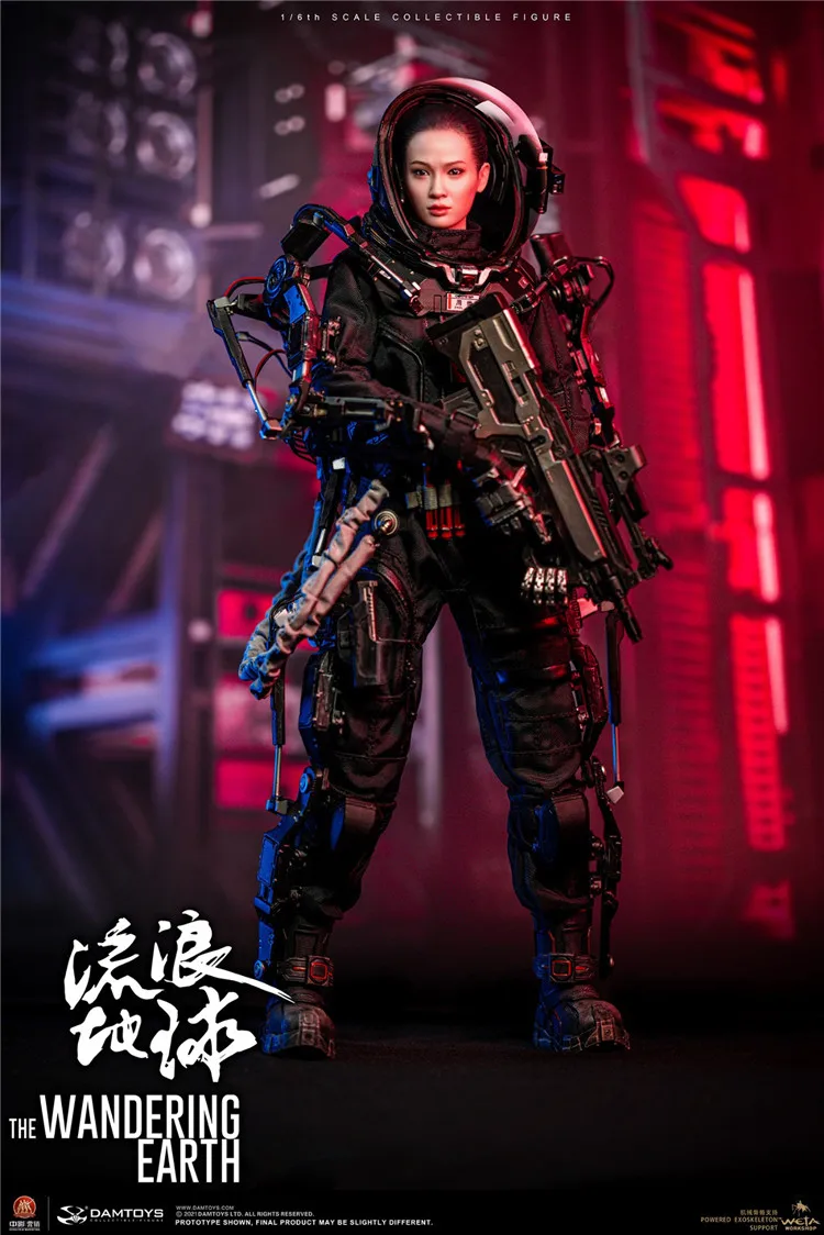 DAMTOYS DMS036 1/6 The Wandering Earth Rescue Unit CN171-11 Medical Soldier Zhou Qian Full Set 12\'\' Action Figure In Stock