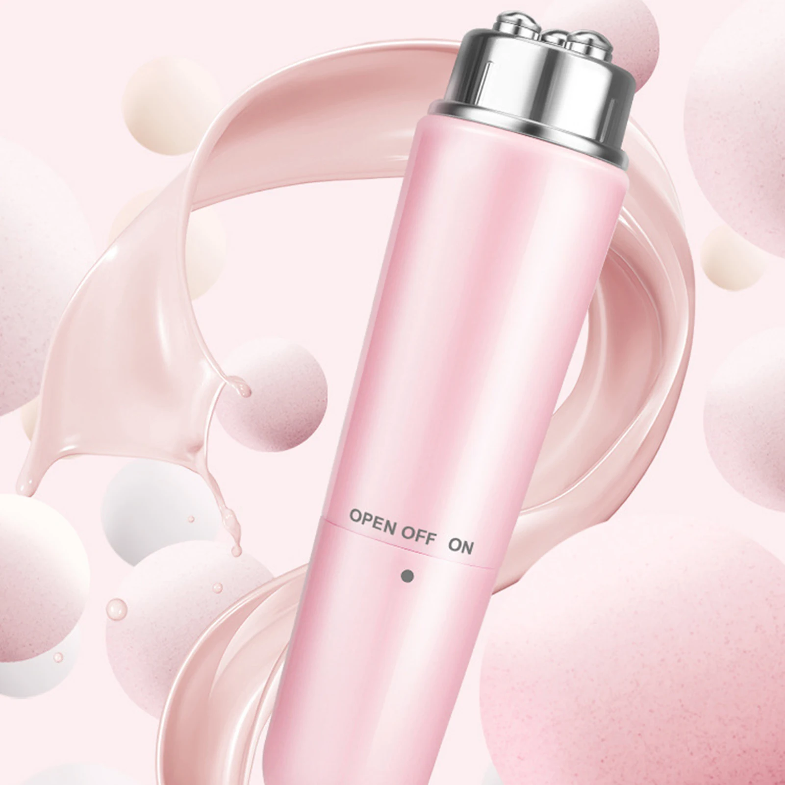 電気メッキアイマッサージャー、くま、たるみ、小じわを軽減、引き締め、リフトアップ効果のある電動アイマッサージデバイス、家庭用フェイシャルケアツール