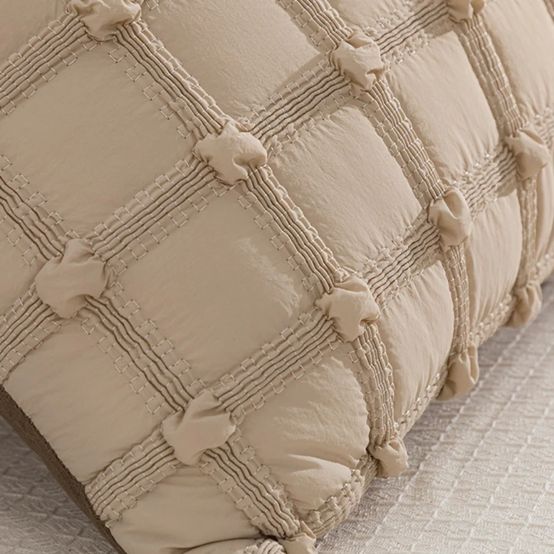 Fundas cojines algodón Funda almohada Funda almohada que mejora los ambientes del dormitorio