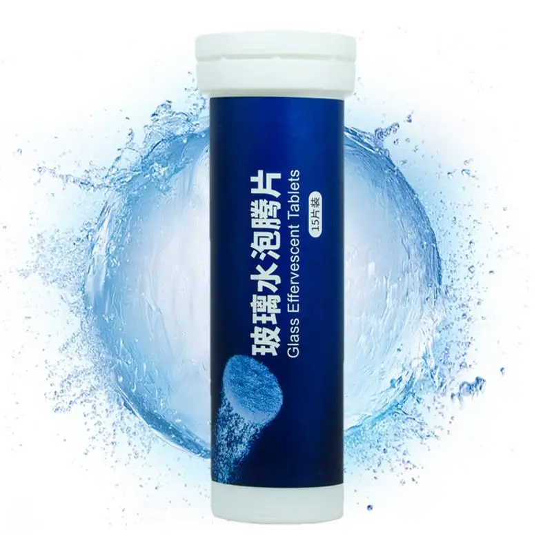 

Safe Auto Wiper Glass Effervescent Tablet Anti-freeze Car Effervescent Washer Tablets Solid Dirt Oil Film Cleaning Tablets