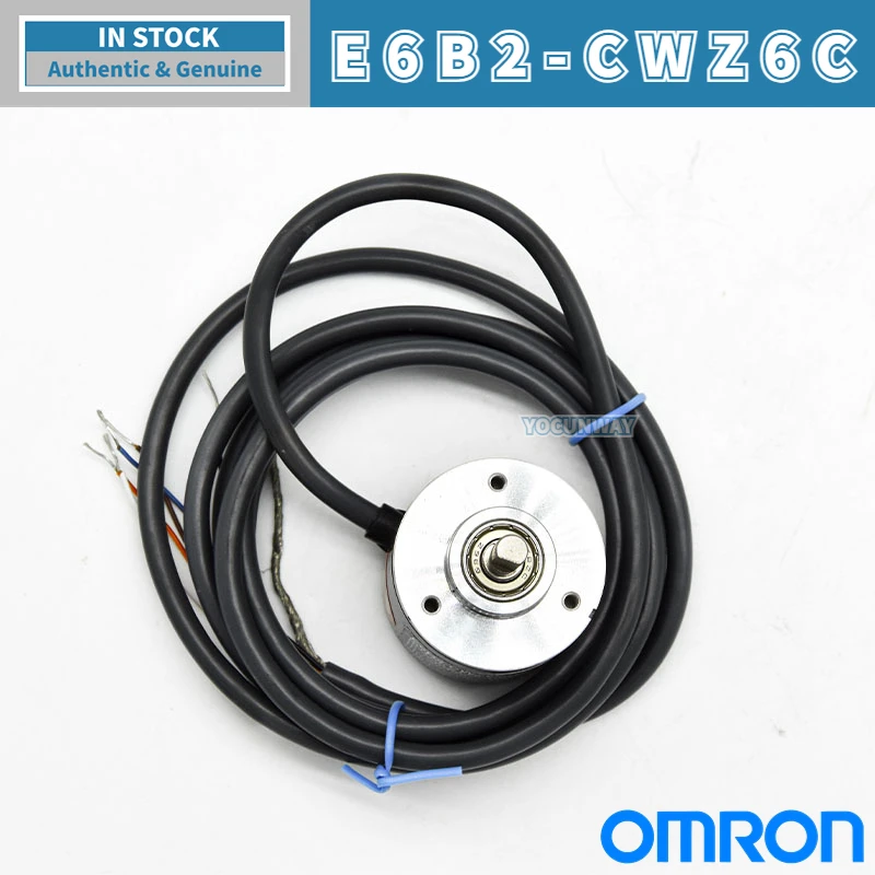 Imagem -02 - Omron-codificador Giratório E6b2-cwz6c 100 200 360 500 600 800 1000 2000pr 5to 24vdc E6b2 Cwz6c Novo e Autêntico