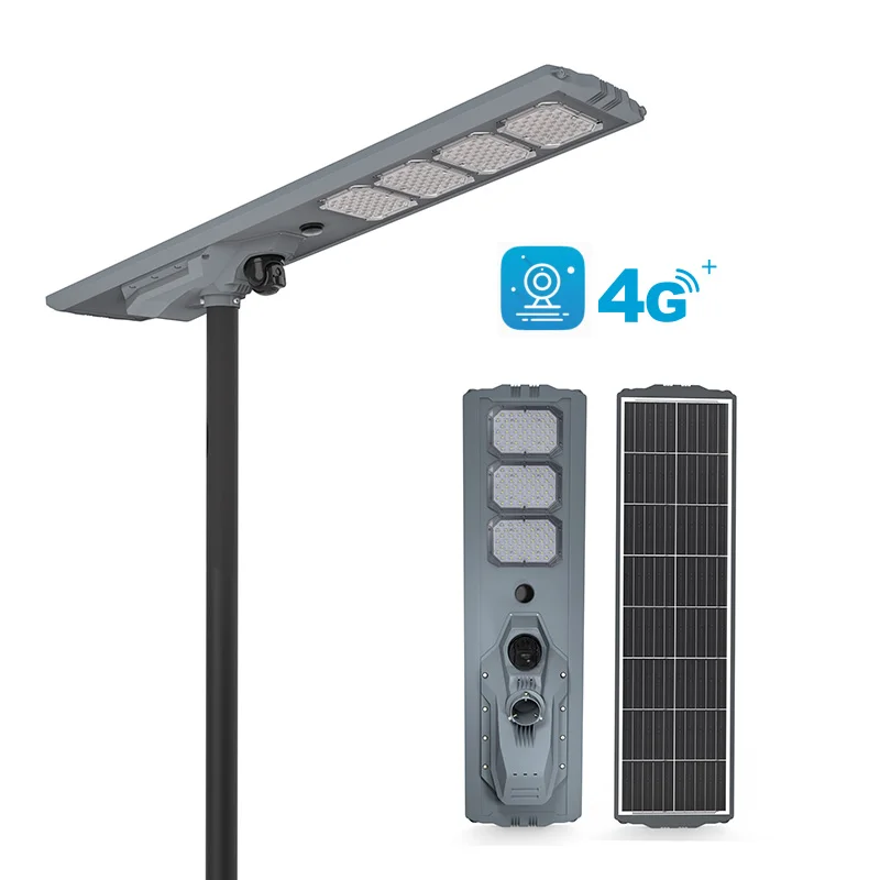

2026 Hot Sale High Quality Outdoor Card Solar Street Light with 4g Outdoor Security with Solar Street Lights