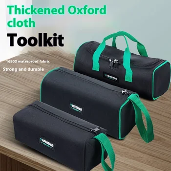 Bolsa de ferramentas à prova d'água, multifuncional, peças de mão, eletricista, armazenamento portátil para manutenção