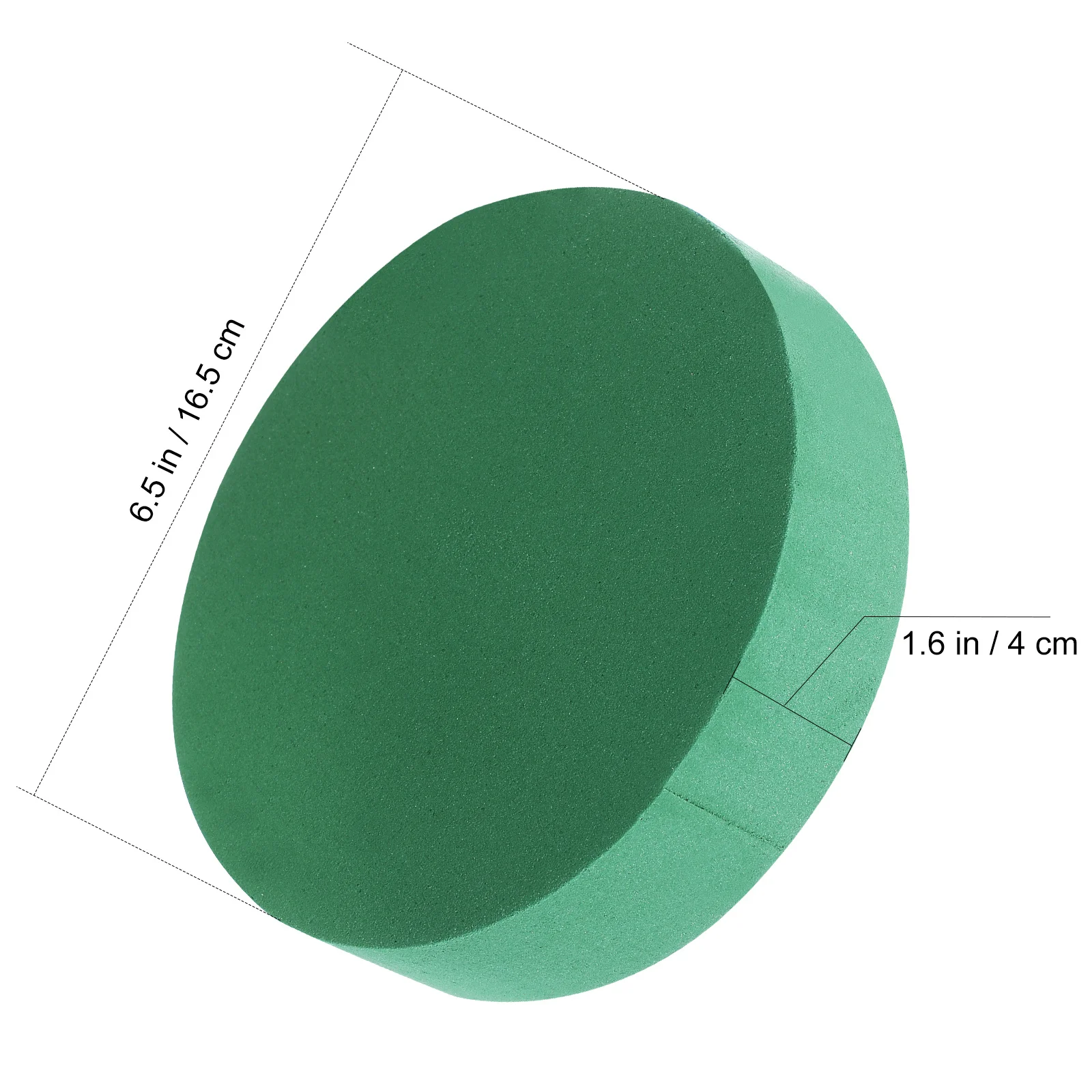 6 قطع من كتل الرغوة الزهرية: طين تشكيلة زهور مستديرة للزهور الاصطناعية الطازجة الاحتفاظ بالمياه رغوة النباتات الخضراء المثالية