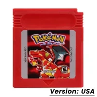 GBC Game Cartridge 16 Bit Video Game Console Card Pokemon Blue Crystal Golden Green Red Silver Yellow Multi-language for GBC/GBA