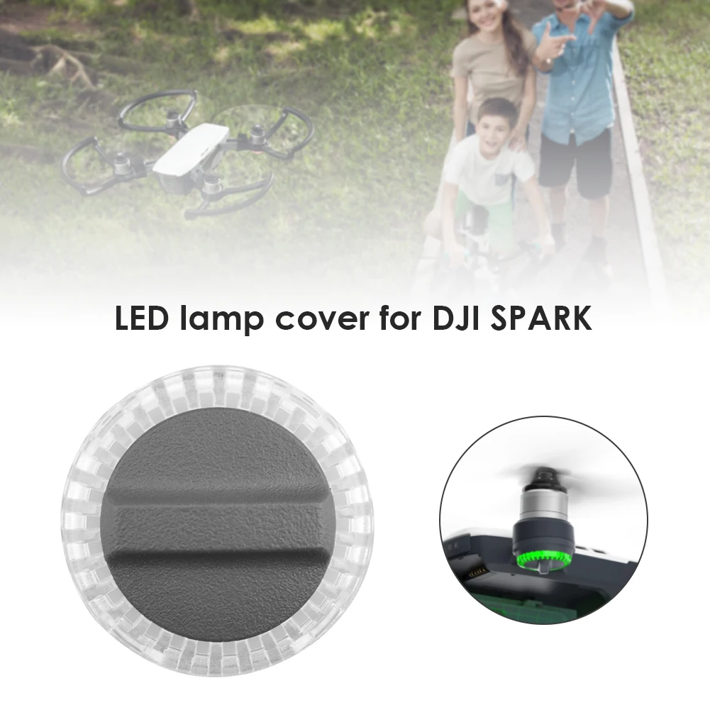 Mini Accessories Good Quality Originali for DJI Spark Component Lamp Shell RC Drone Replacement Repair Part LED Cover