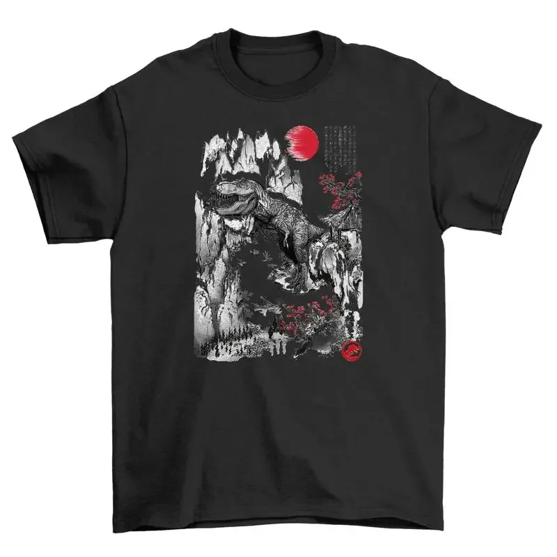 T Rex Sumi e Funny Shirt Rawr some Design 100 Cotton for Dino