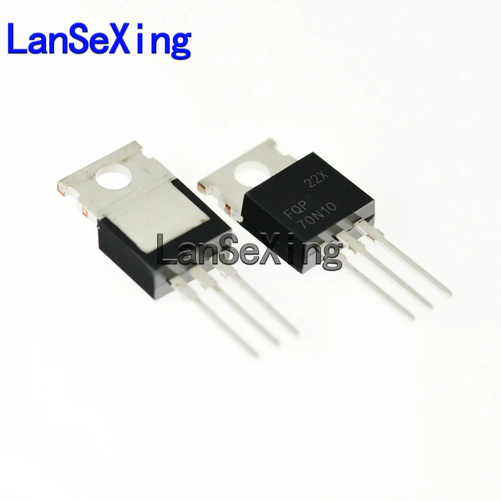 New FQP70N10 field-effect MOSFET N-channel 100V70A direct insertion transistor