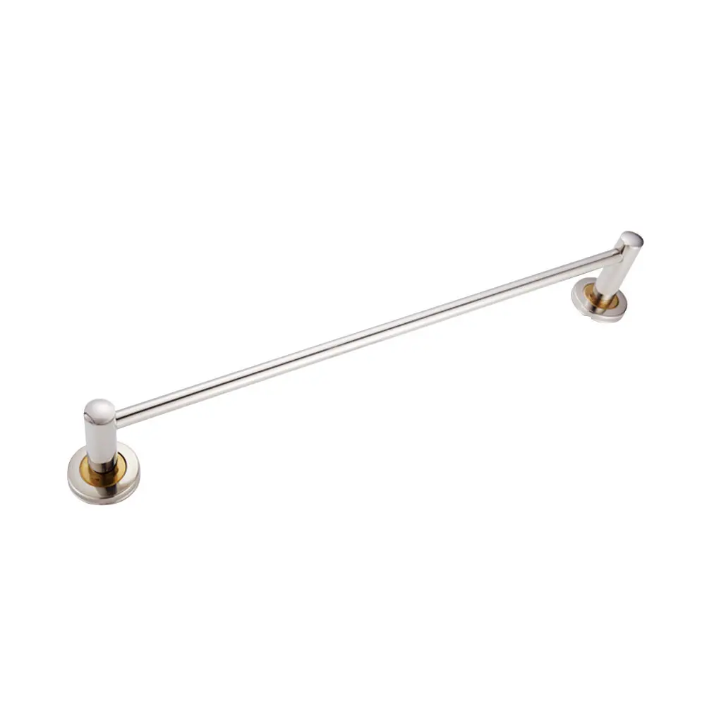 

50Cm Stainless Steel Rustproof Towel Rack Heavy Duty Bathroom Hanger for Towels Clothes Easy Install Polished Finish Multi