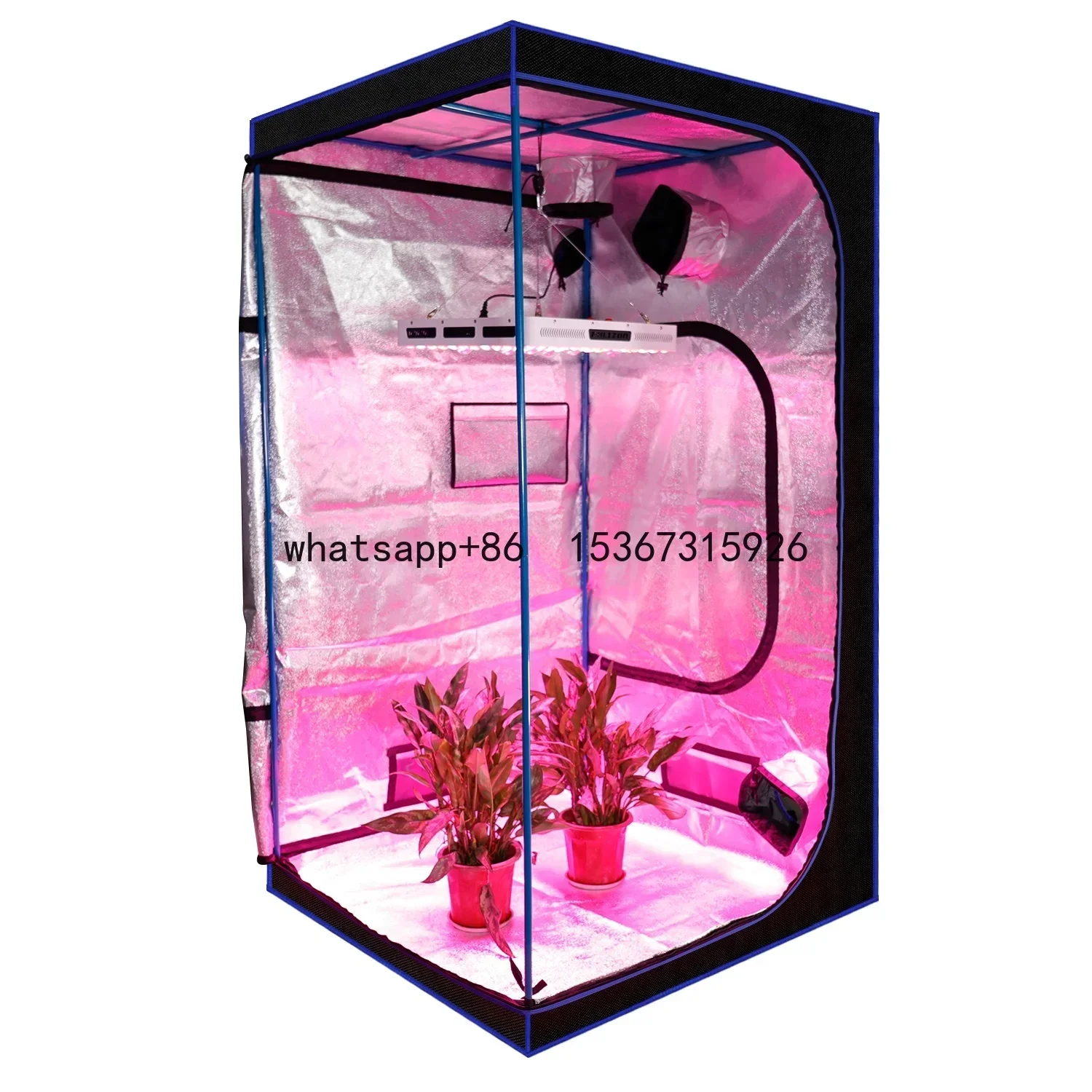 

Phlizon 48"x48"x80" Grow room Indoor Hydroponic Plant Growing Room Mylar Reflective 600D for 4x4ft