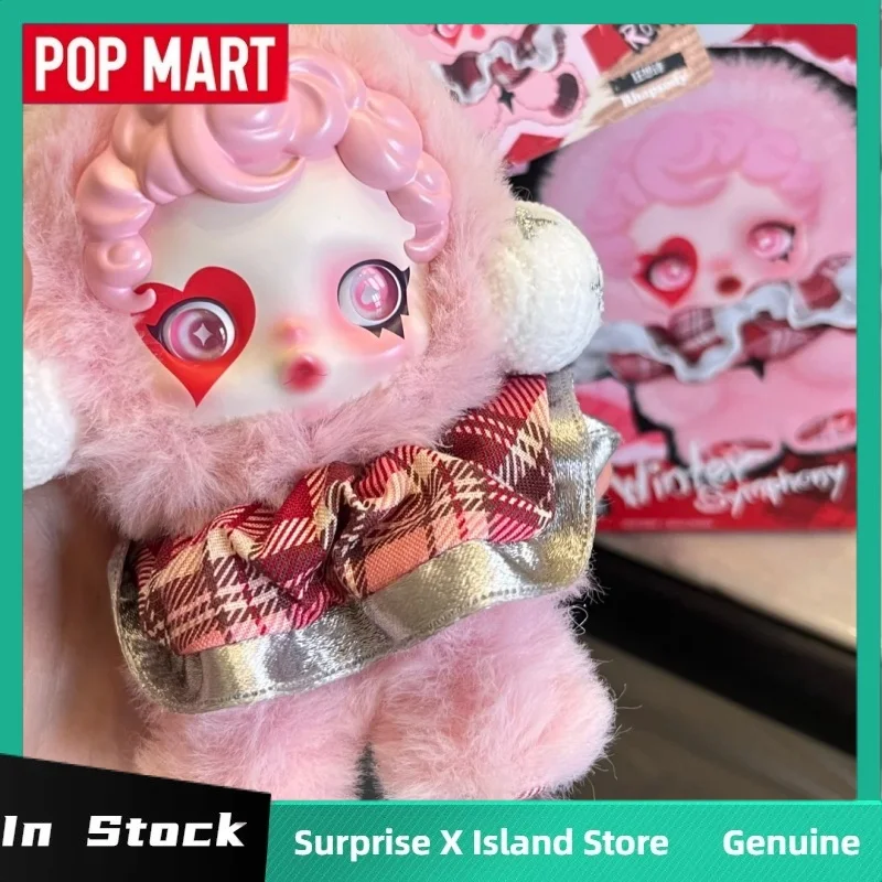 Pop Mart Skullpanda Winter Symphony Series Blind Box Scatola misteriosa Guess Bag Toys Doll Cute Anime Figure Ornamenti per il desktop Regali