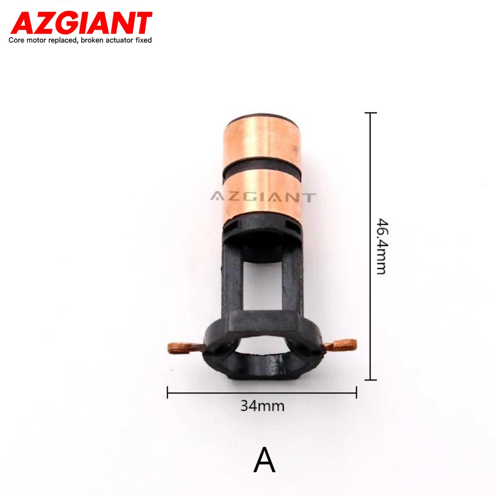 

AZGIANT Car Engine Starter Collector Ring Copper Head Slip Ring Copper Rotor For BMW X1 1 3 5 Series Toyota Scion Lexus Honda