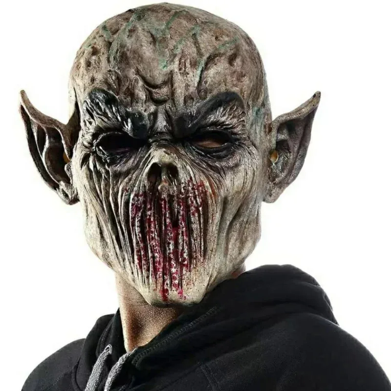 

Crazy Scared Face Horror Scream Fancy Mask Mouthless Mask Easter Headwear Devils Cosplay Costume Carnival Christmas Party Props