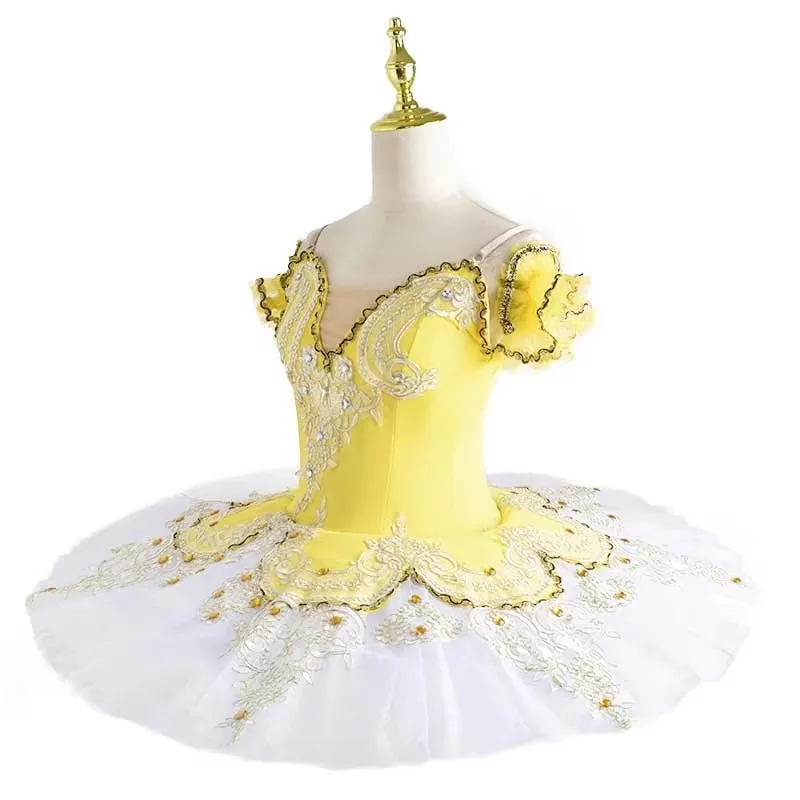 Professionele Ballet Tutu Meisjes Blauw Roze Platter Pannenkoek Tutu Ballerina Feestjurk Volwassen Vrouwen Kind Kinderen Ballet Dans Kostuum