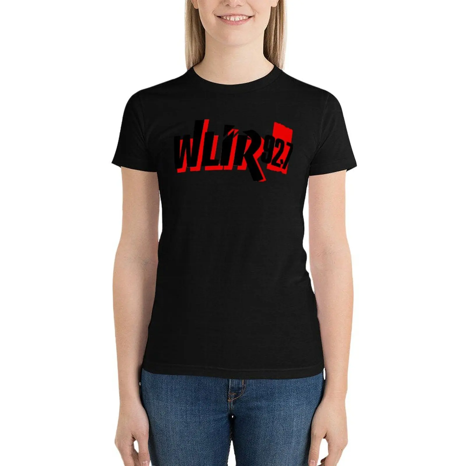 

WLIR Shirt - Long Island T-Shirt Female clothing animal print shirt for girls t-shirts for Women graphic tees funny